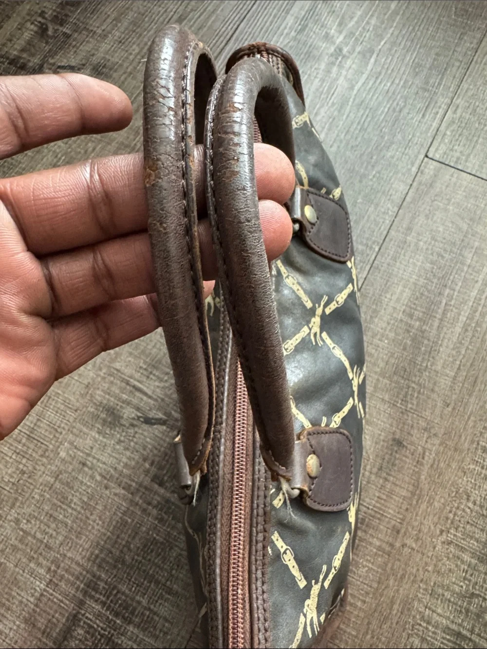 vintage Longchamp handbag